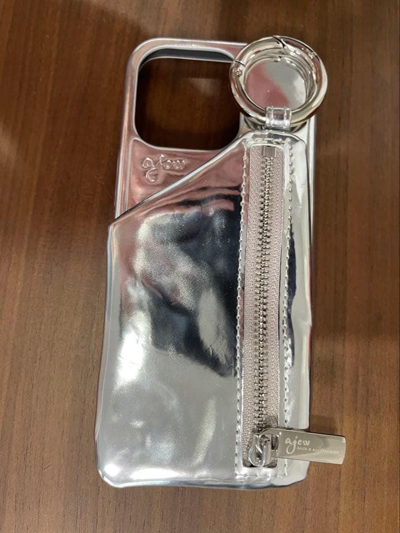美品☆ajew iPhone15pro シルバー