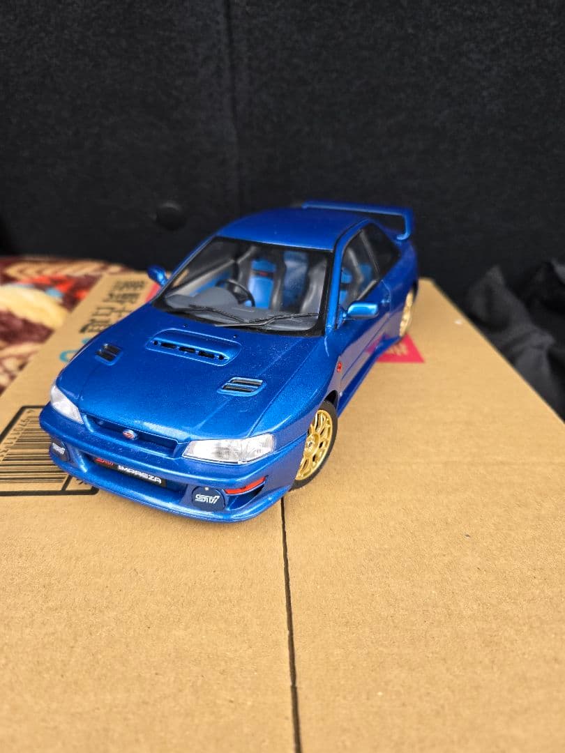 1/18 ダッジ・バイパー　スバル・インプレッサ ミニカーセット