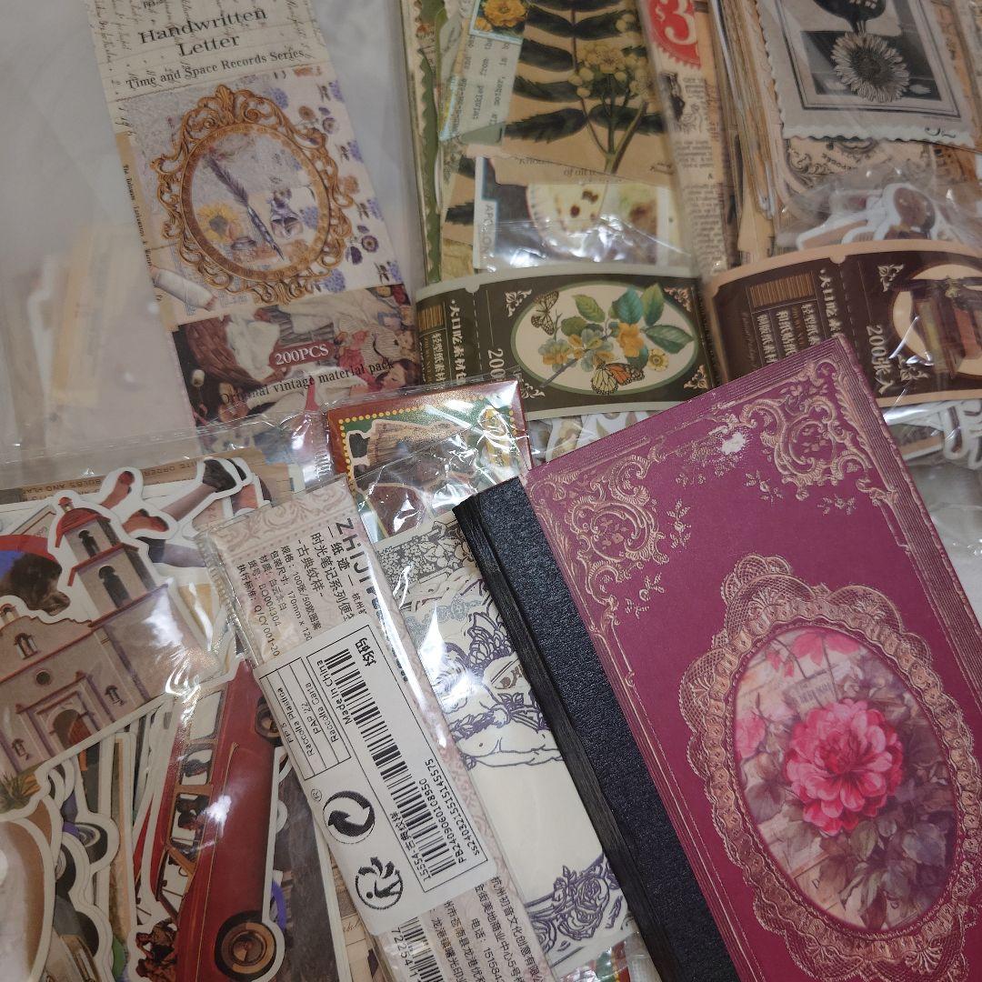 ＋*＋様 大量！6500枚以上☆コラージュ素材まとめ売り☆詰め込みボックス♡紙モ