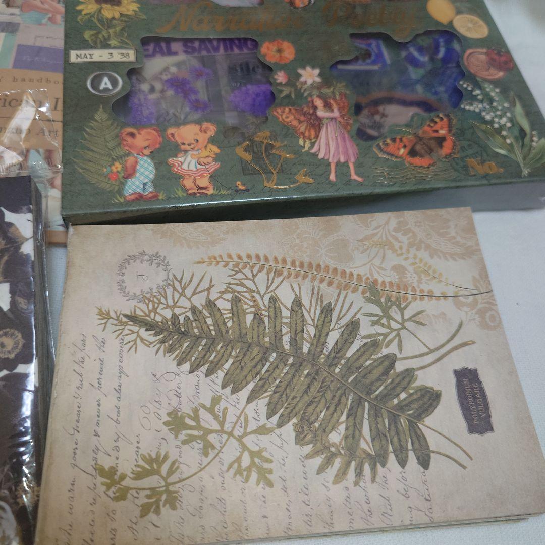 ＋*＋様 大量！6500枚以上☆コラージュ素材まとめ売り☆詰め込みボックス♡紙モ