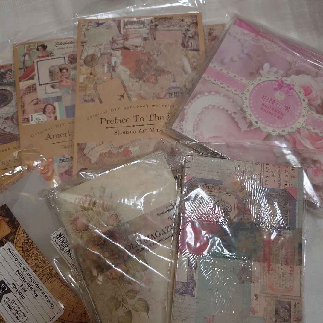 ＋*＋様 大量！6500枚以上☆コラージュ素材まとめ売り☆詰め込みボックス♡紙モ