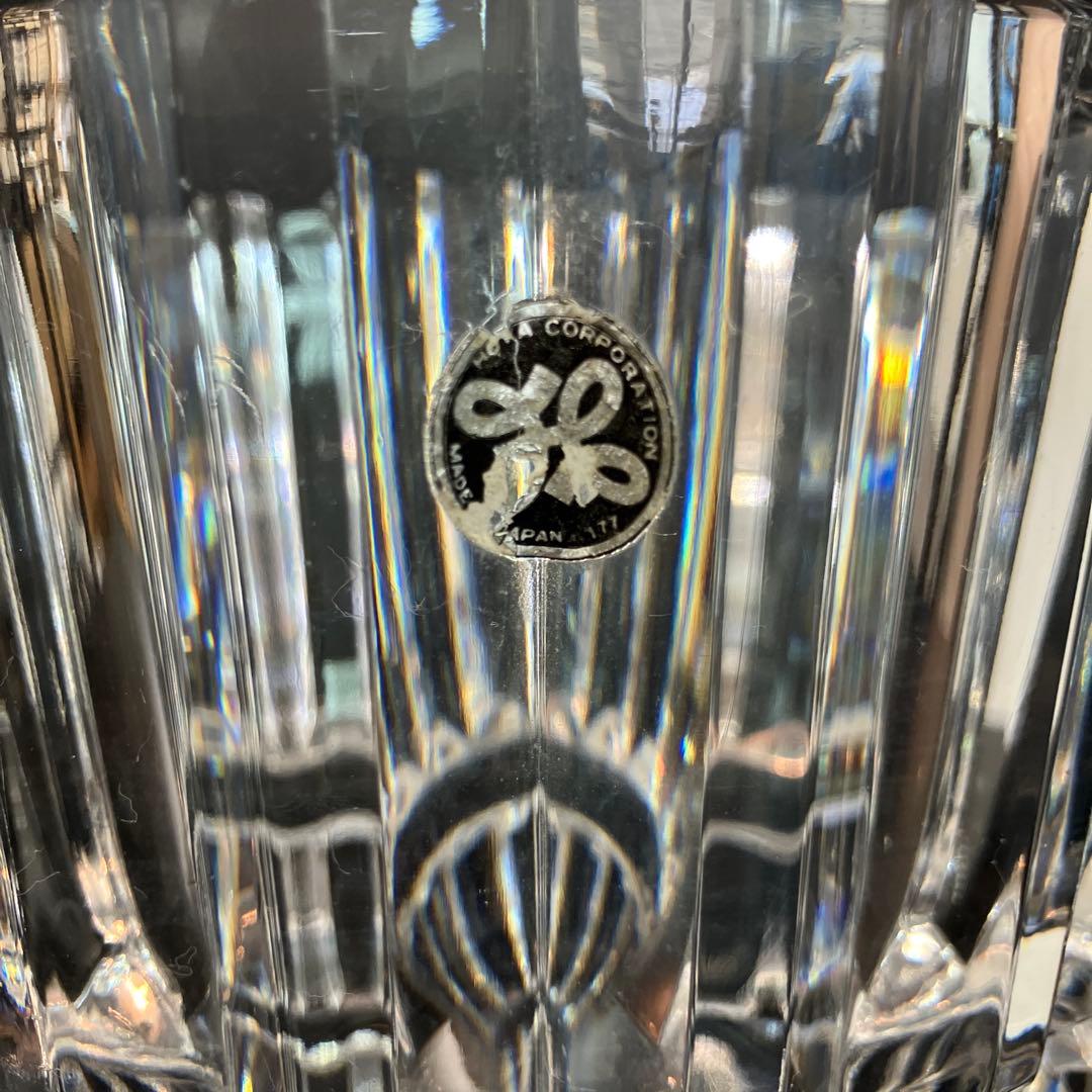 HOYAクリスタル花瓶　日本製　高級花瓶