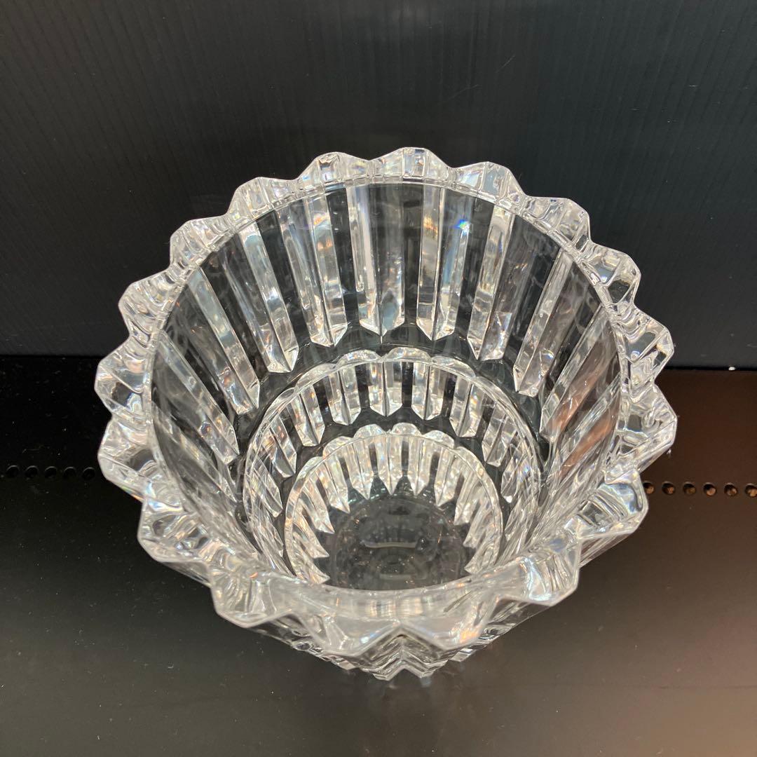 HOYAクリスタル花瓶　日本製　高級花瓶