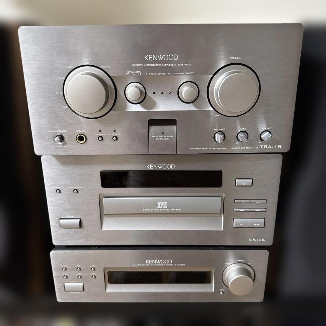 KENWOOD コンポセット　スピーカー