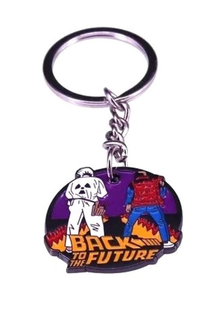 バックトゥザフューチャー ３５周年記念限定 ピンバッジ&キーホルダー＆ネックレス