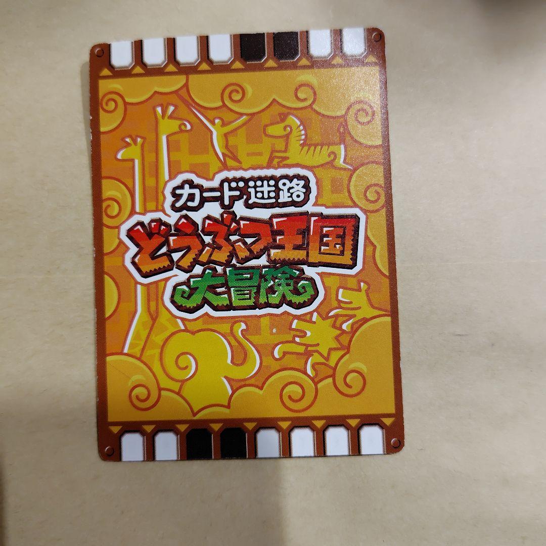 【カード迷路どうぶつ王国大冒険　東武動物公園】アフリカゾウ レベル100 カード