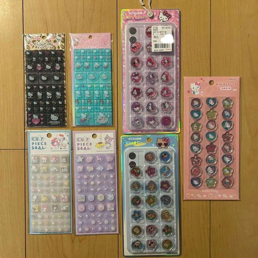すべて国内正規品　サンリオシール　まとめ売り