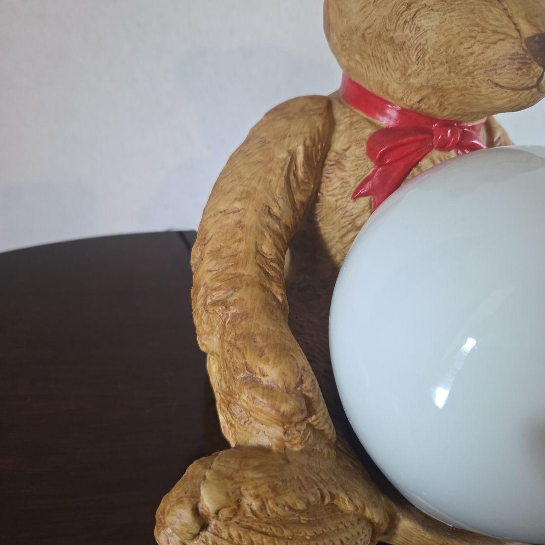 ヴィンテージ 陶器製 ティディベア テーブルランプ