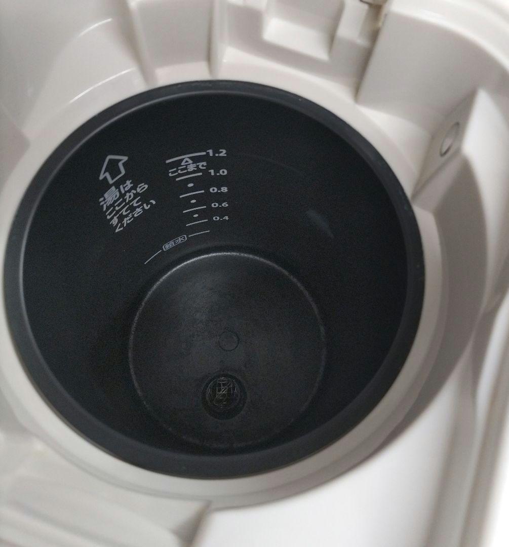 象印 電気ポット スタン CP-CA12 ホワイト　容量1.2L