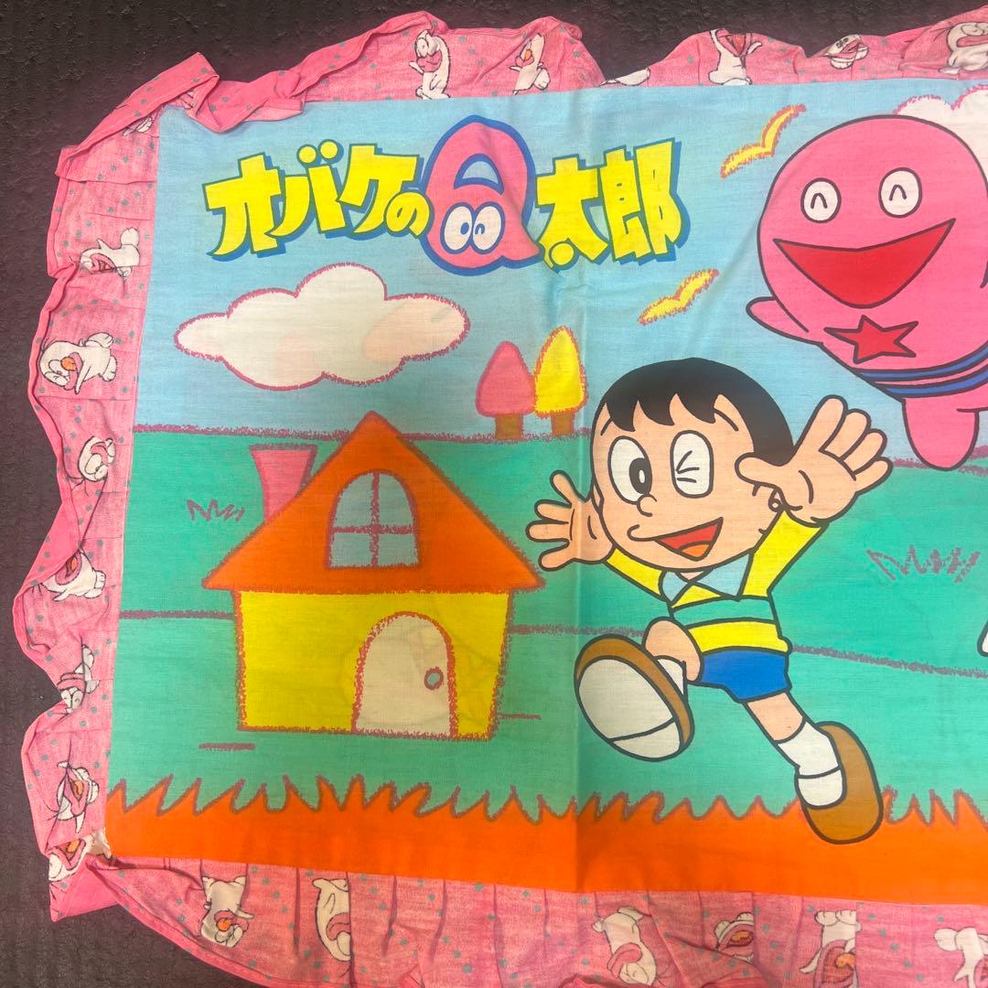 ◎未使用品 希少 昭和レトロ オバケのＱ太郎　クッションカバー
