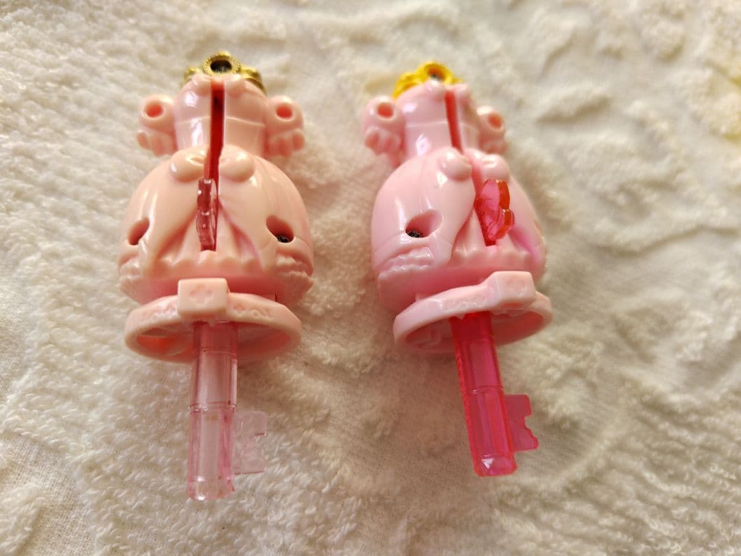 プリンセスプリキュア　変身ドレスアップキーセット　ピンク日焼けあり