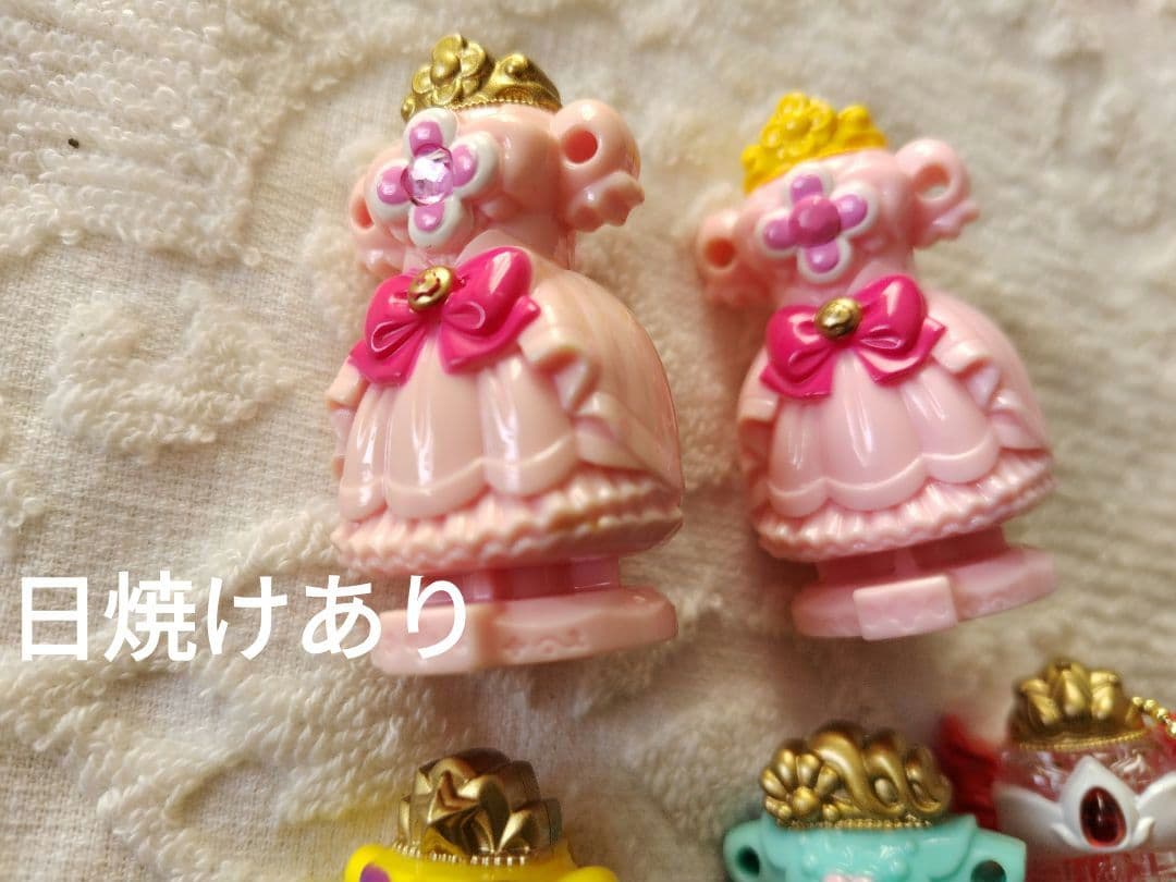 プリンセスプリキュア　変身ドレスアップキーセット　ピンク日焼けあり