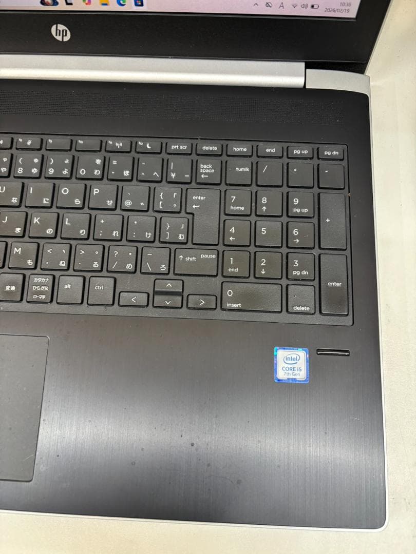 549 HPノート Core i5 メモリ8GB office付　Win11