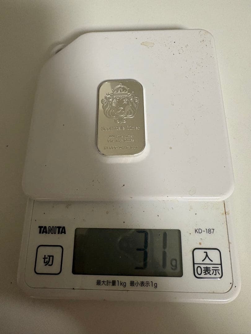 シルバープレート　2オンス　62g