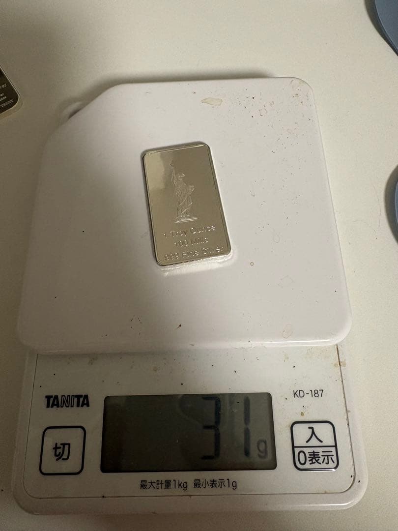 シルバープレート　2オンス　62g