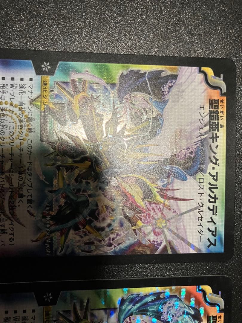 聖鎧亜キングアルカディアス　初期　シークレット　通常版　2枚