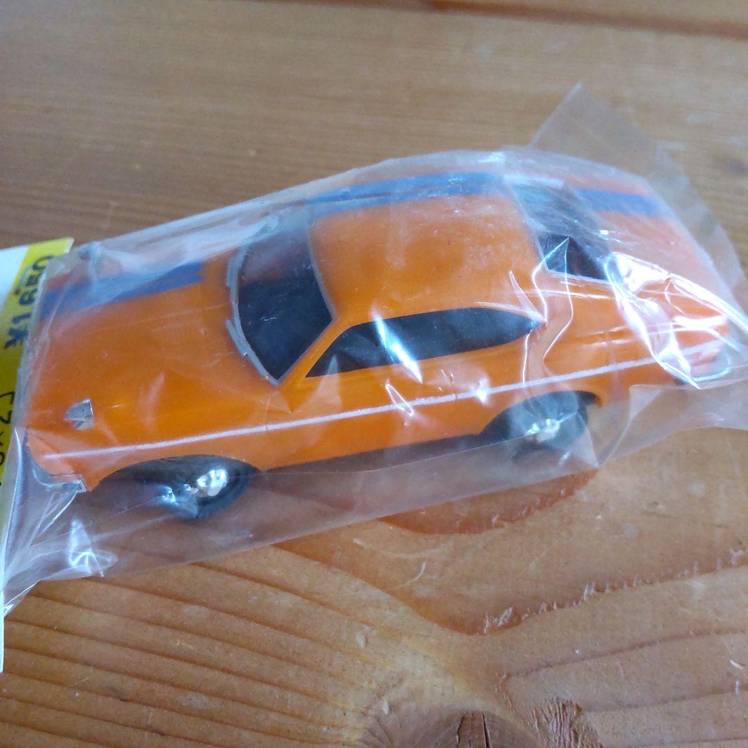 昭和レトロ BANDAI ミニカー 6台セット 赤 黄 オレンジ 新品未使用