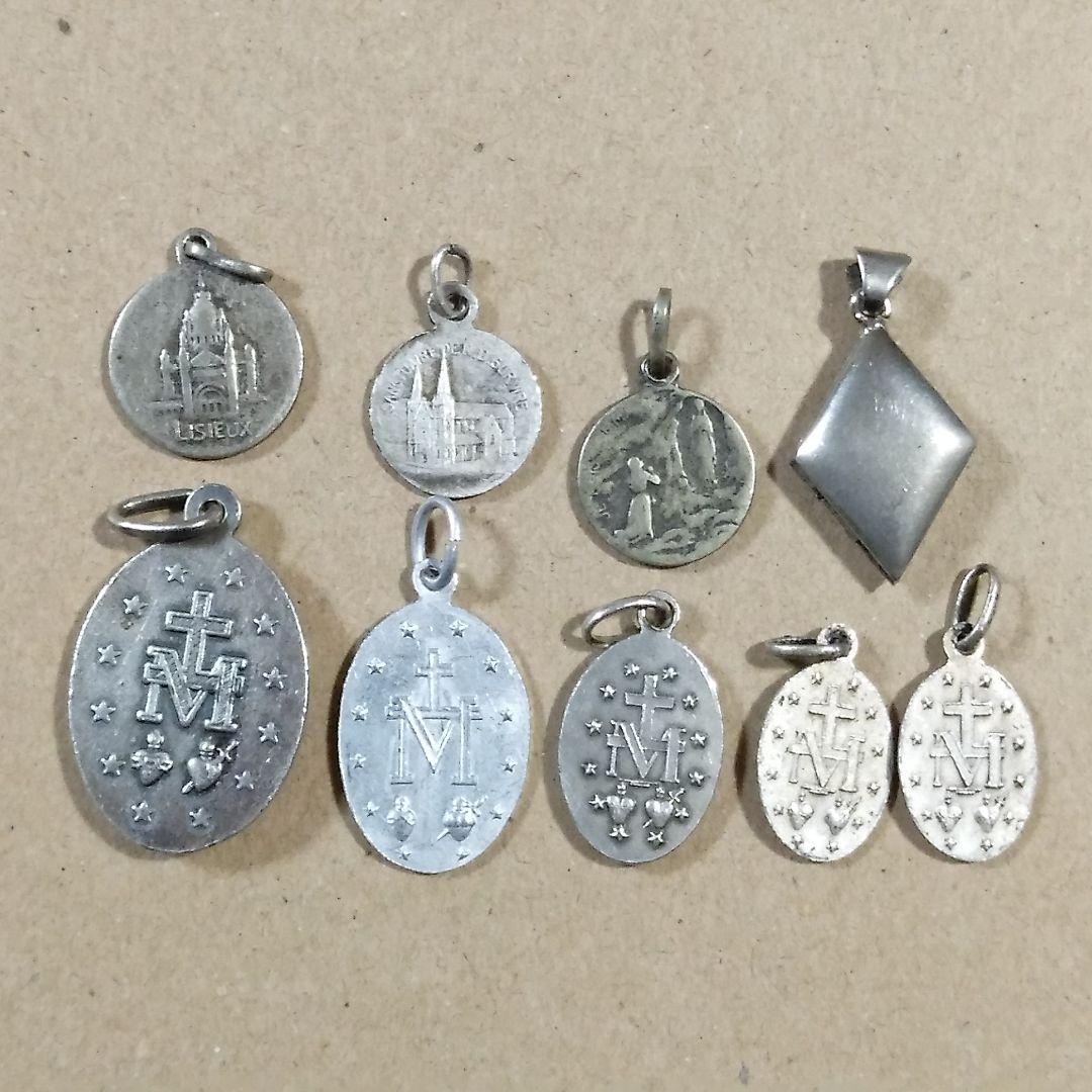 メダイ ロケットペンダント ネックレス ペンダント マリア 聖母 9個まとめて