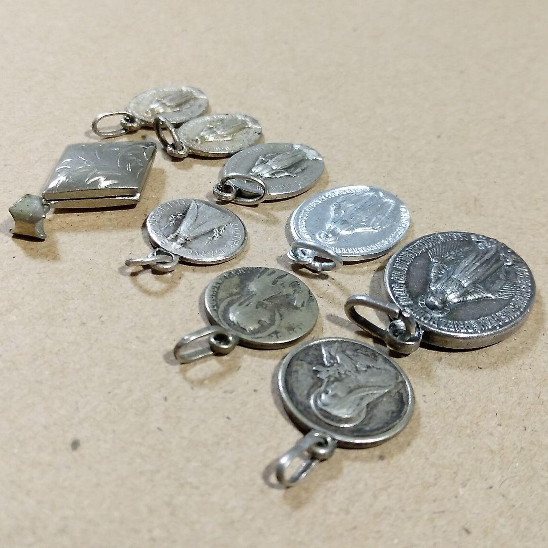 メダイ ロケットペンダント ネックレス ペンダント マリア 聖母 9個まとめて