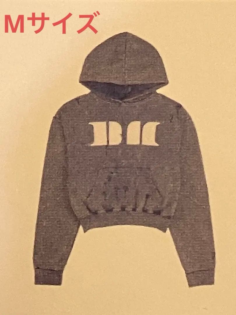 BABYMONSTER ベビモン HOODIE スウェット ブルー Mサイズ