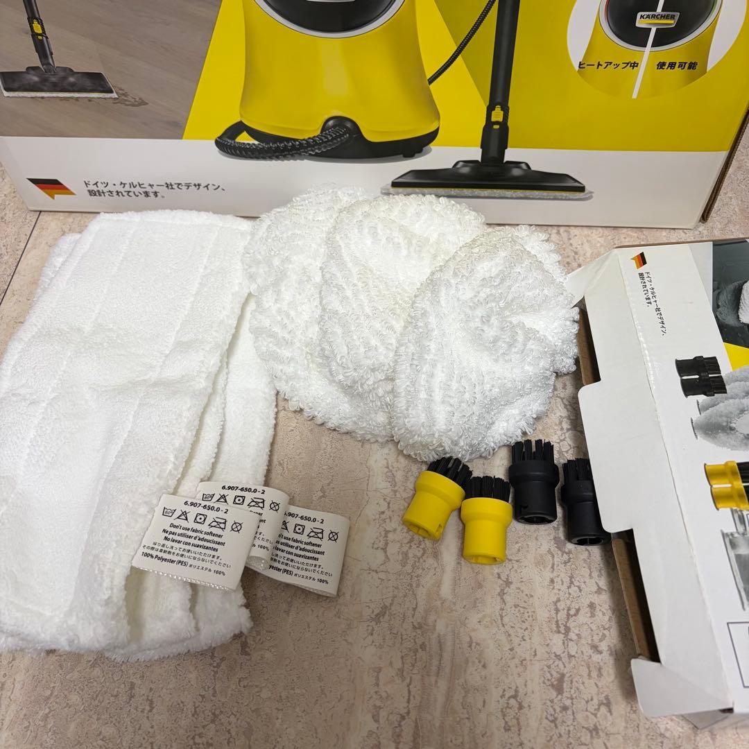 極美品ケルヒャー SCJKT20 スチームクリーナー おまけ付き