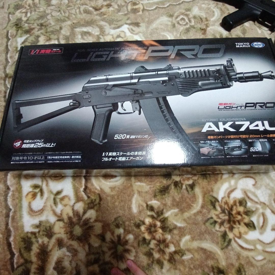 東京マルイ 電動ガン Light PRO AK74U U10 美品