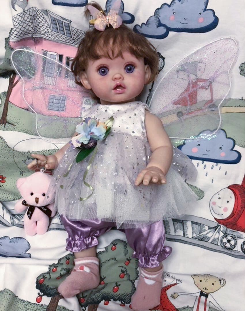 リペイント　フルビニール　天使ちゃん☆ リボーンドール
