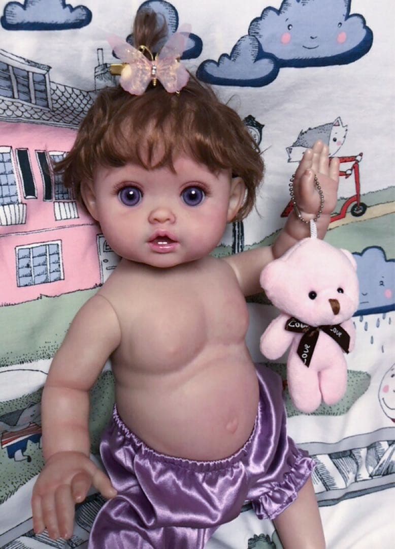 リペイント　フルビニール　天使ちゃん☆ リボーンドール