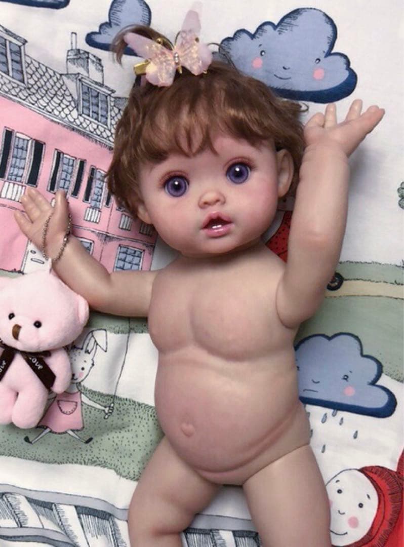 リペイント　フルビニール　天使ちゃん☆ リボーンドール