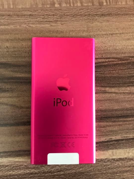 【まーちん】APPLE iPod nano 第7世代　ピンク　16GB