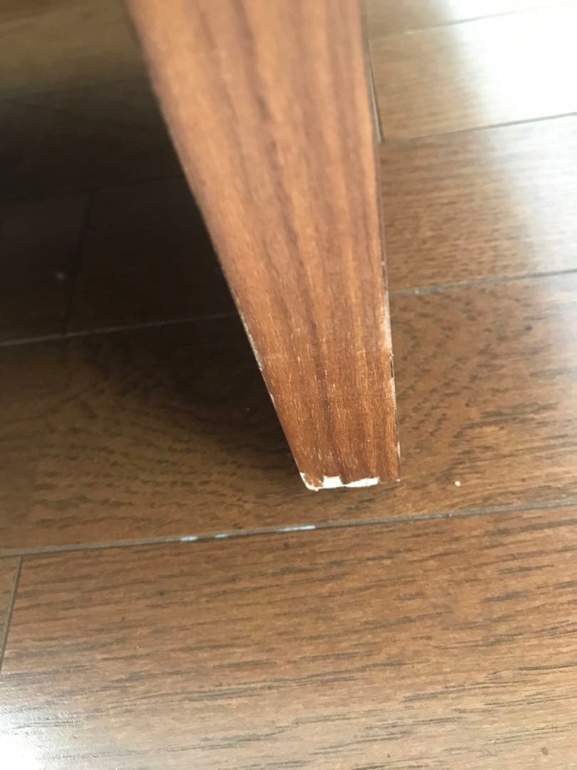 ベッドフレーム　ウォールナット　セミダブル