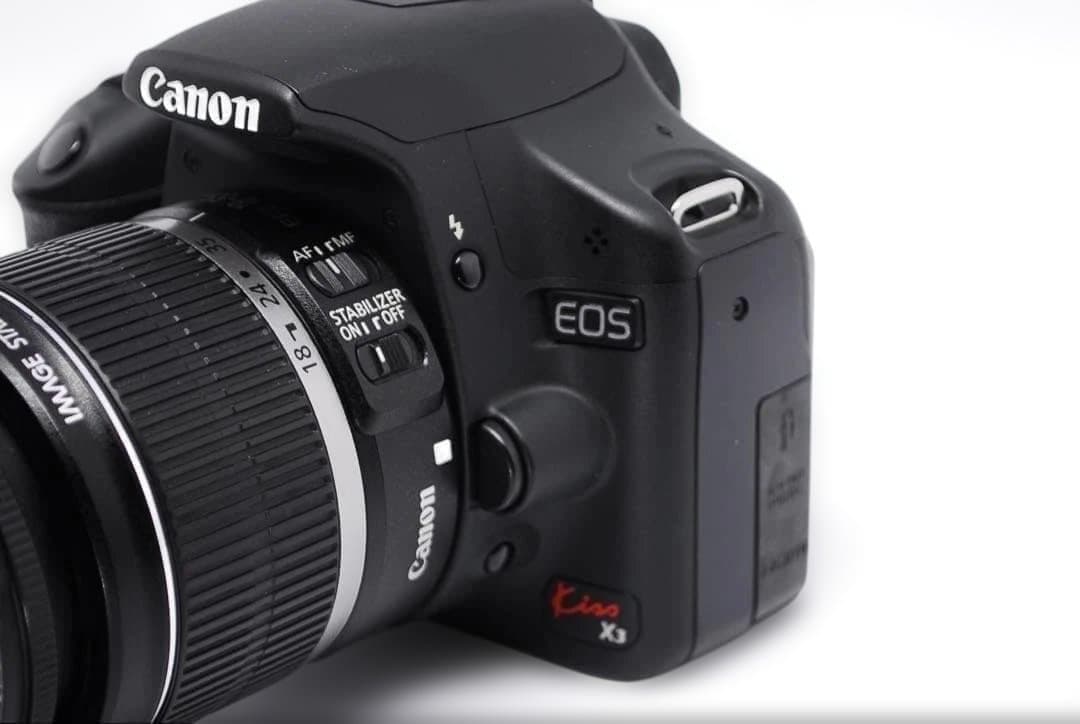 初心者オススメ✨Canon EOS Kiss X3✨Wレンズセット✨一眼レフ