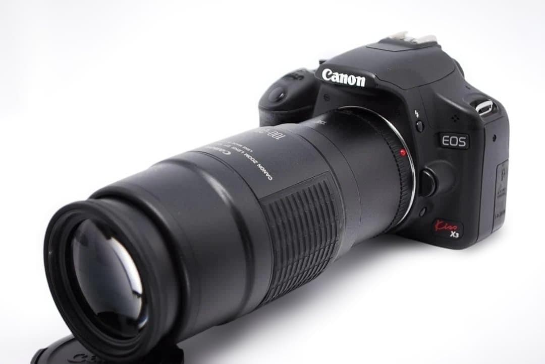 初心者オススメ✨Canon EOS Kiss X3✨Wレンズセット✨一眼レフ
