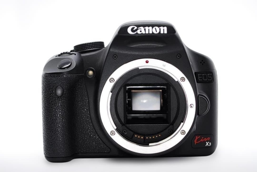 初心者オススメ✨Canon EOS Kiss X3✨Wレンズセット✨一眼レフ