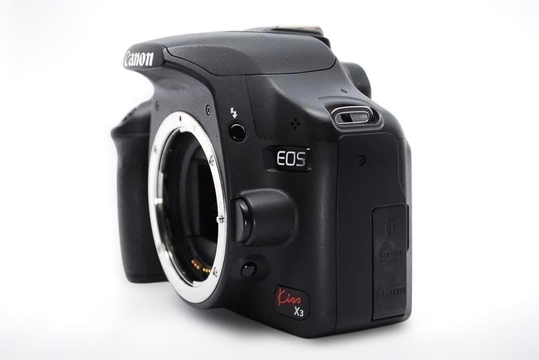 初心者オススメ✨Canon EOS Kiss X3✨Wレンズセット✨一眼レフ