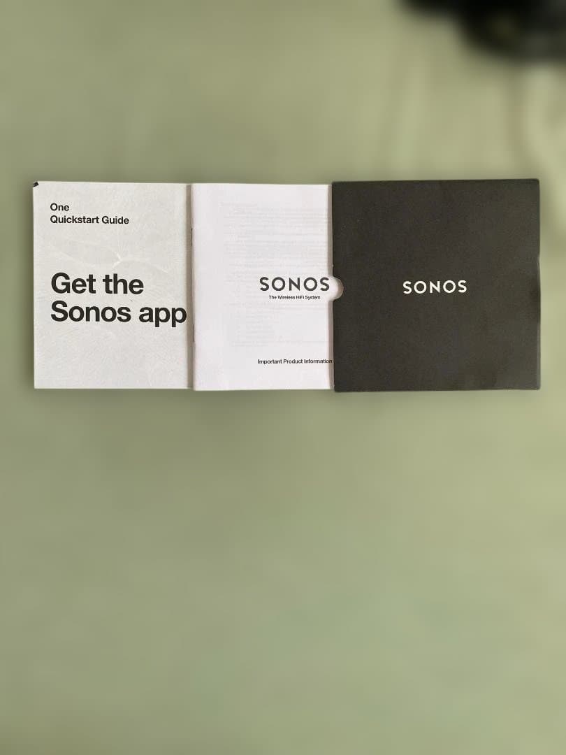SONOS スマートスピーカー ブラック 本体