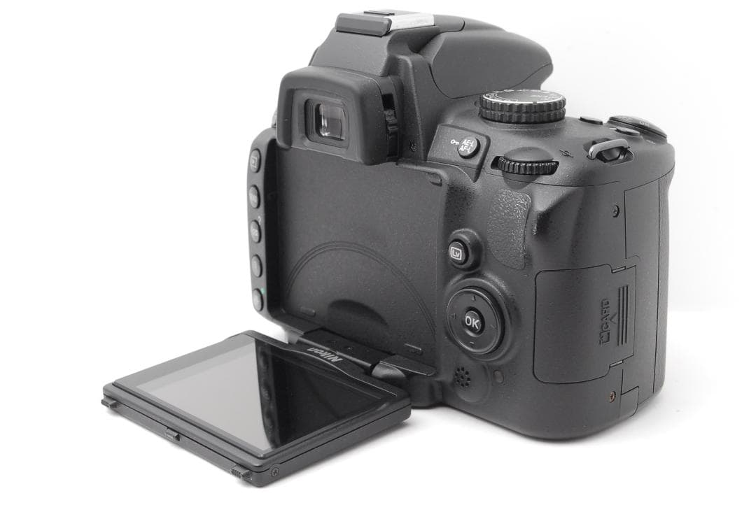 【使用感少美品】Nikon D5000　スマホ転送　自撮り　動画　バリアングル