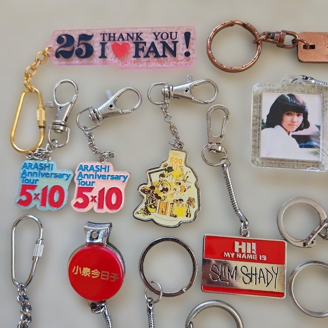 アイドル ミュージシャン キーホルダー レトロ 34点