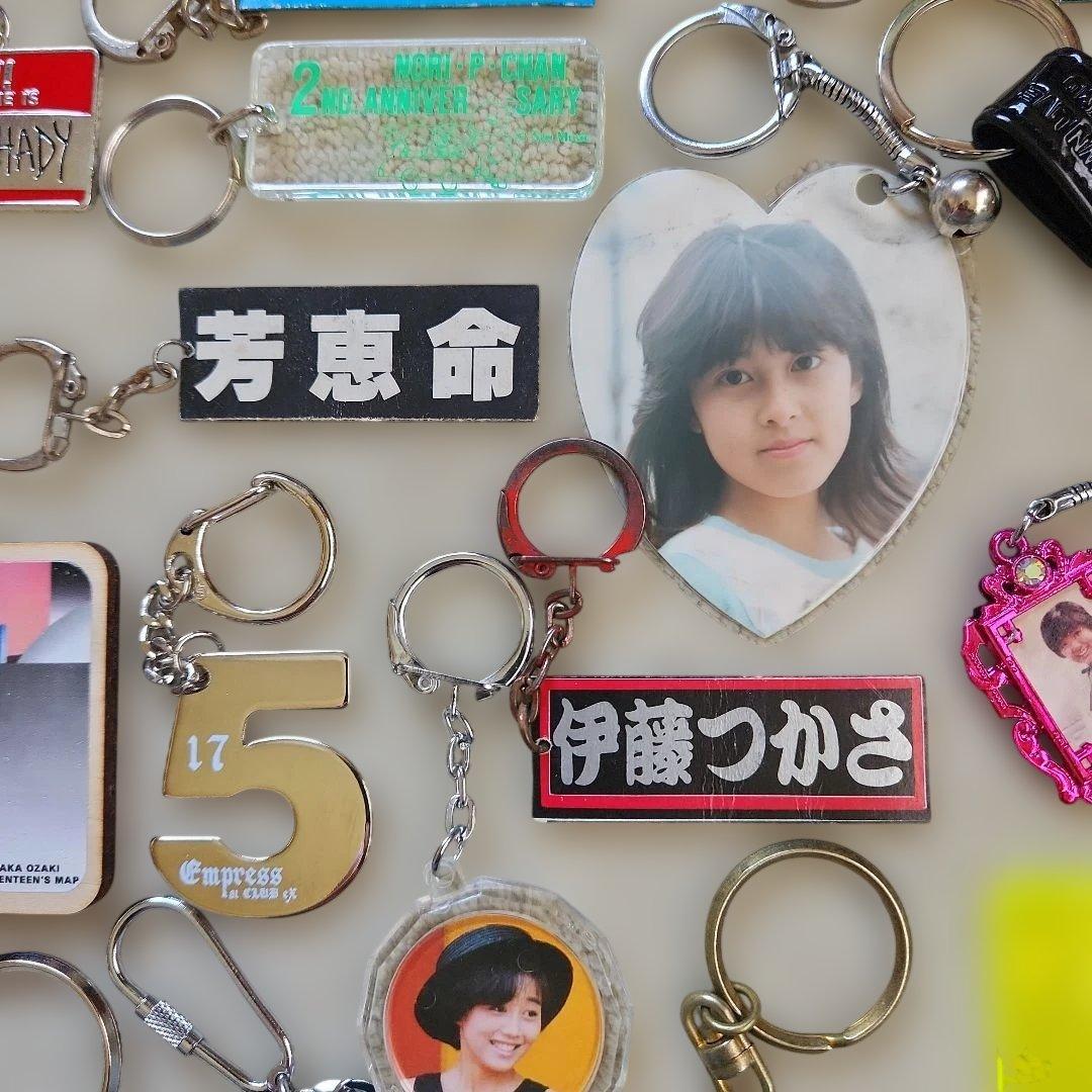 アイドル ミュージシャン キーホルダー レトロ 34点