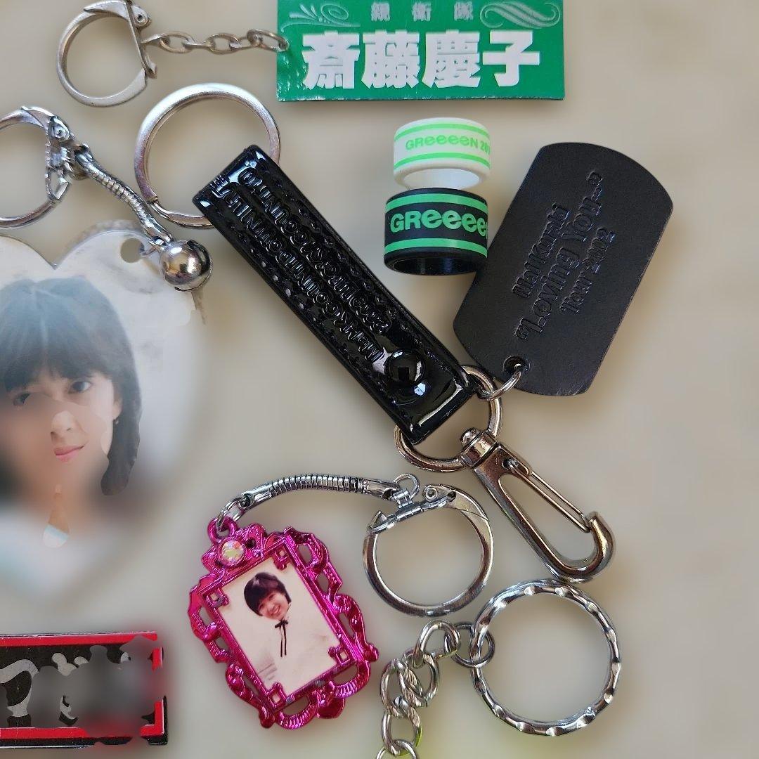 アイドル ミュージシャン キーホルダー レトロ 34点