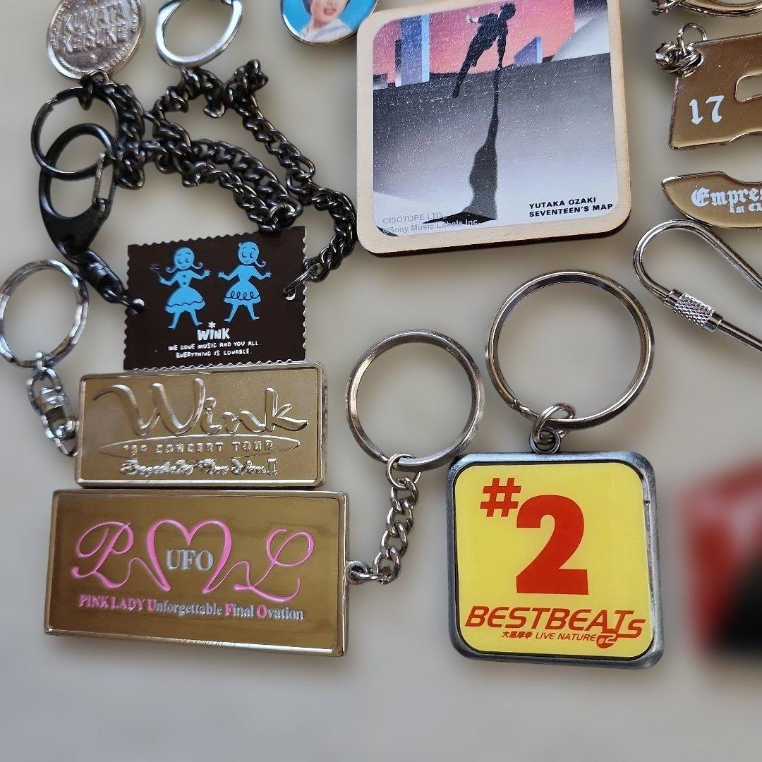 アイドル ミュージシャン キーホルダー レトロ 34点