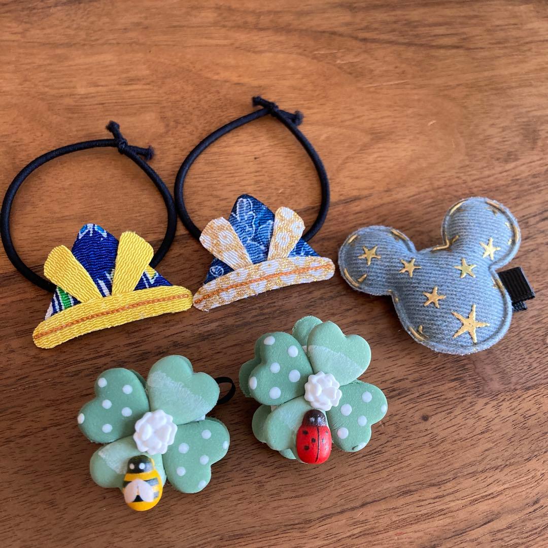 Apollo様ご確認用☆ベビーヘアクリップ　ヘアゴム