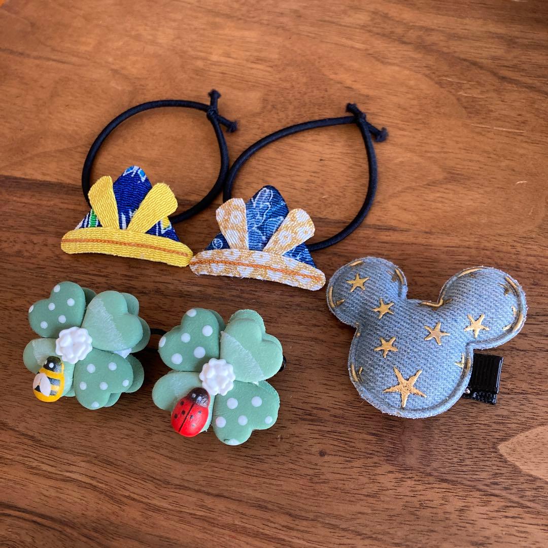 Apollo様ご確認用☆ベビーヘアクリップ　ヘアゴム