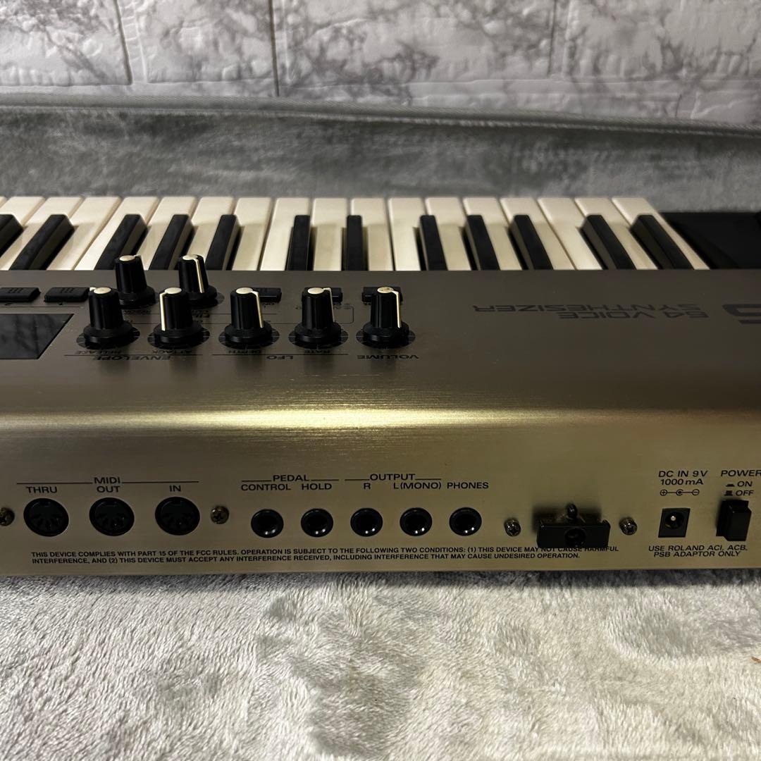 【動作良好】Roland RS-5 61鍵 シンセサイザー ローランド