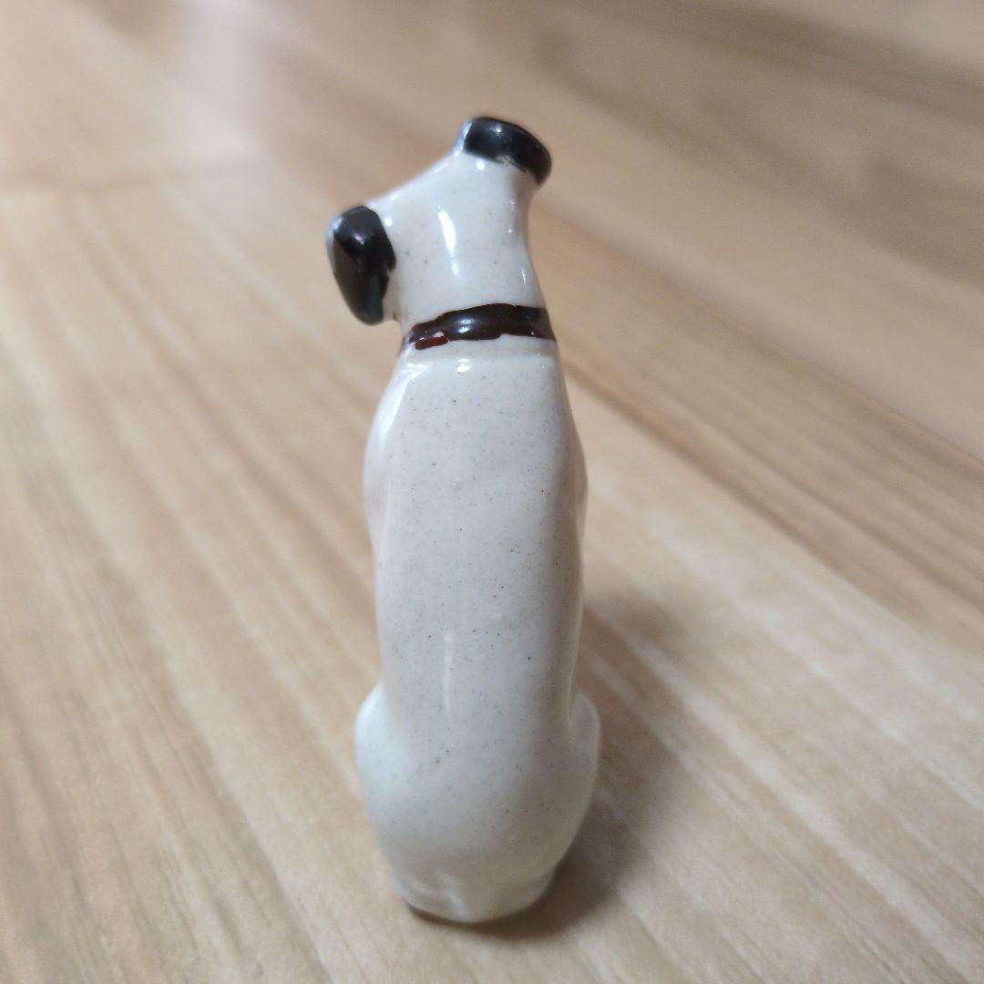 ビクター　陶器製犬の置物 大小セット　昭和レトロ