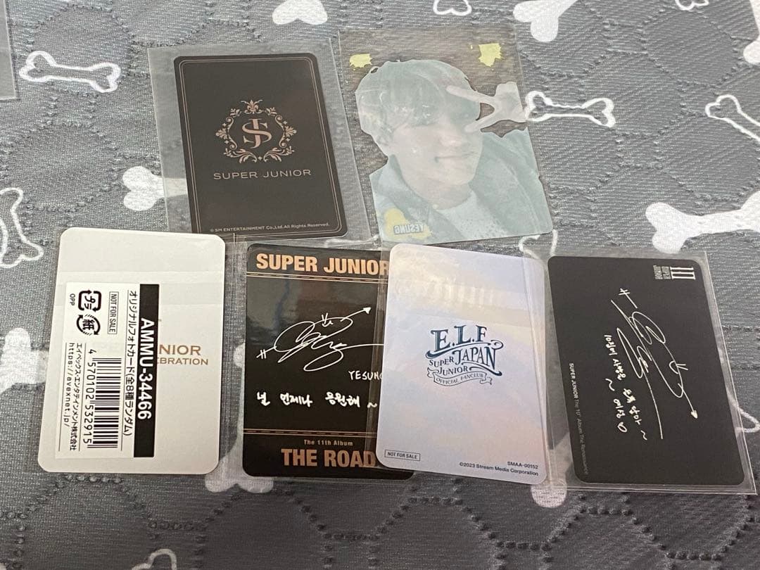 SUPERJUNIOR イェソン トレカ セット 6枚セット