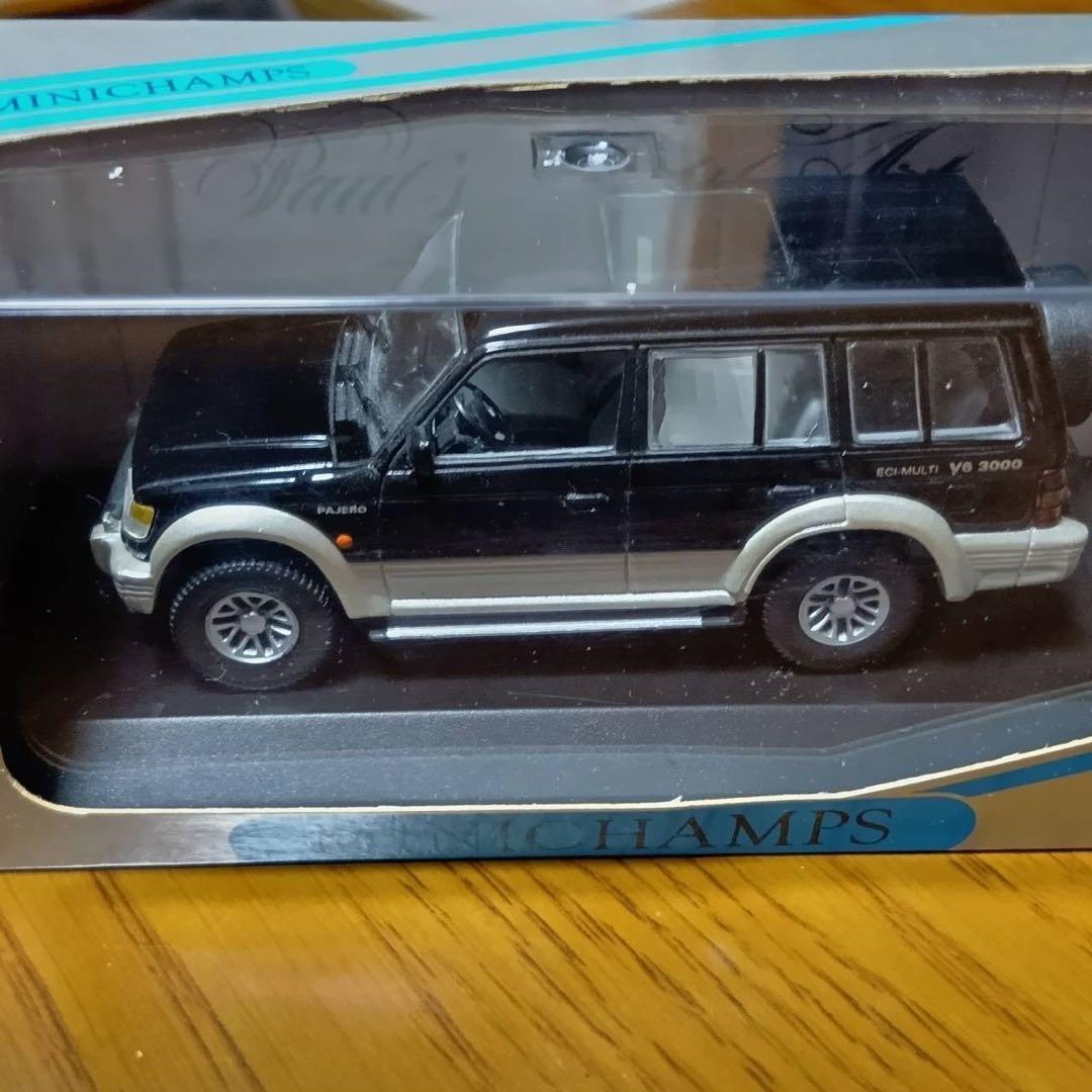 【2台セット】ミニチャンプス　三菱　パジェロ　1/43