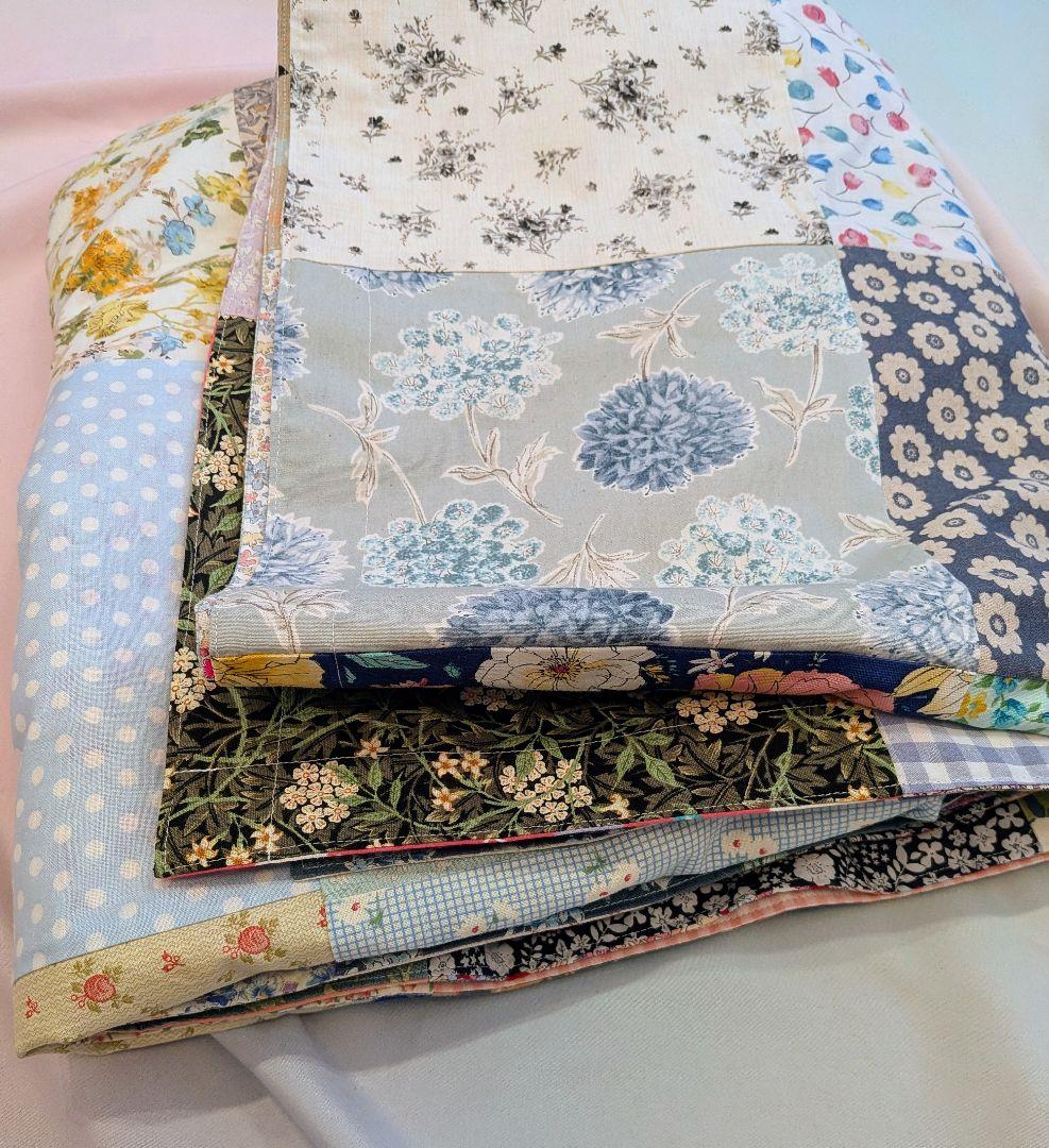 パッチワークマルチカバー　特大　ハンドメイド