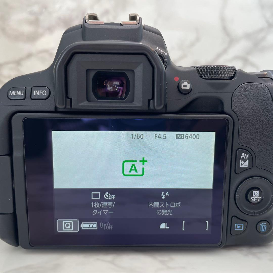 Canon EOS Kiss X9⭐️ダブルレンズ Wi-Fi スマホ転送