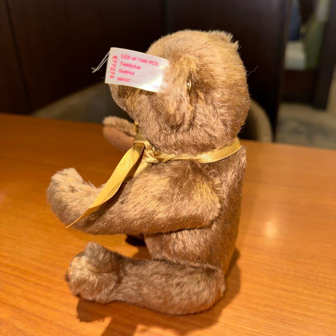 シュタイフ×GODIVA限定コラボ5ジョイント ぬいぐるみ テディベア ドイツ製
